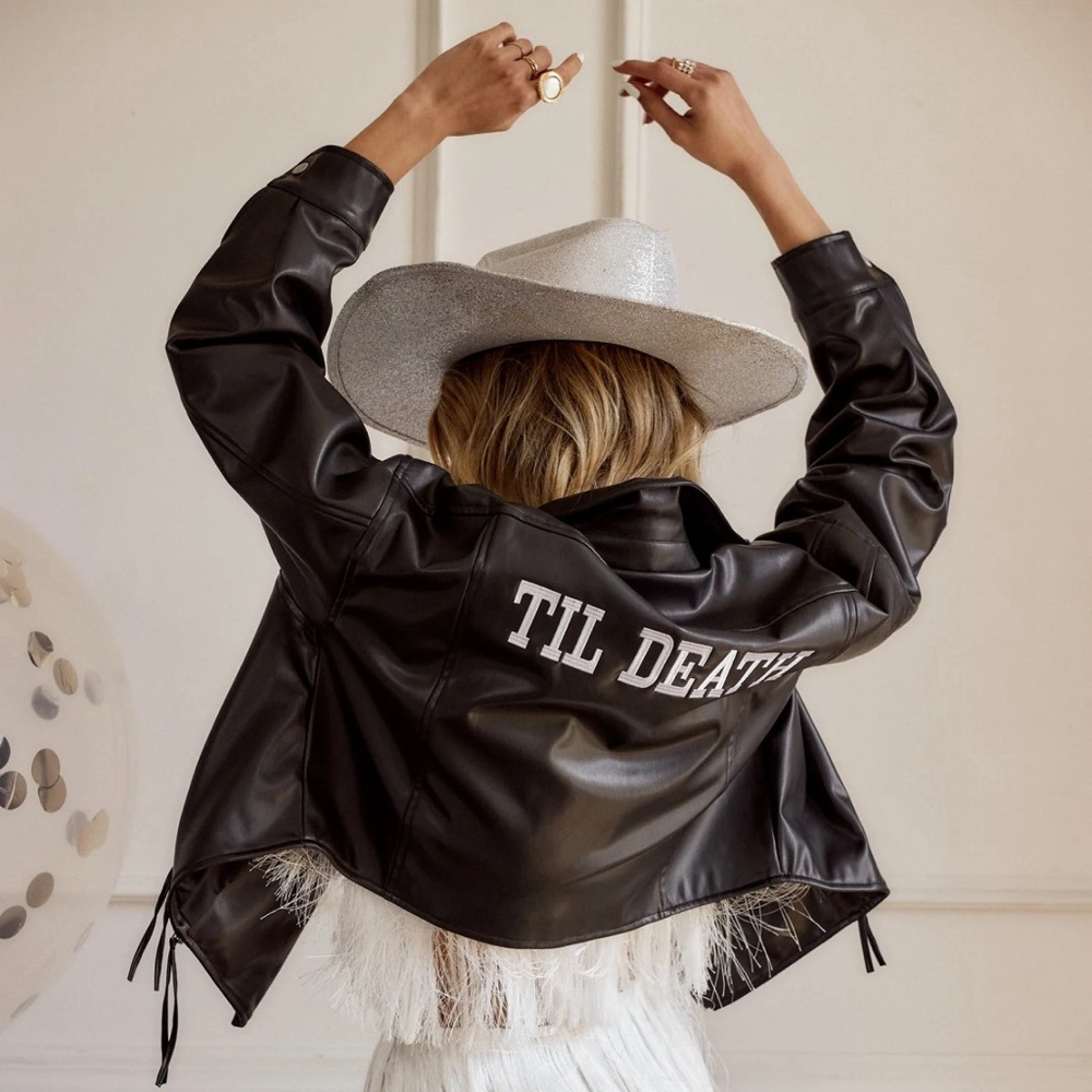 Til Death Vegan Leather Jacket